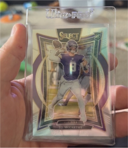 2024 Panini Select #24 J.J. McCarthy — front