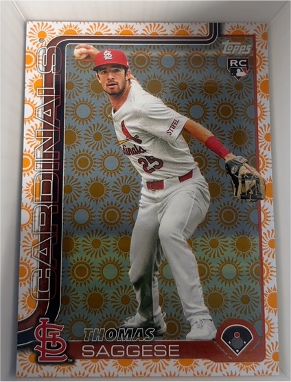 2025 Topps Series 2 #463 Thomas Saggese — front