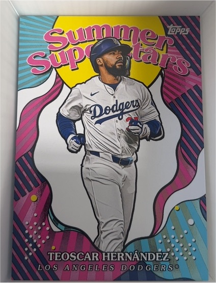 2025 Topps Series 2 #SS-22 Teoscar Hernández — front