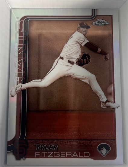 2025 Topps Chrome #30 Tyler Fitzgerald — front