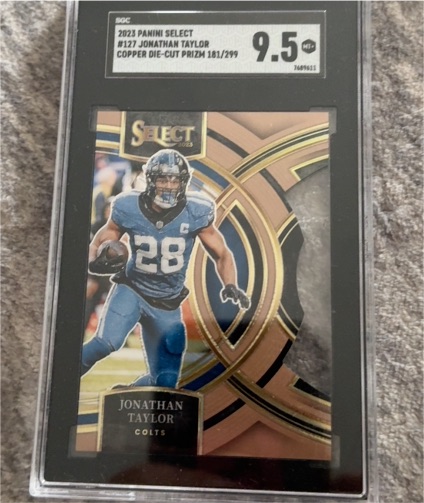 2023 Panini Select #127 Jonathan Taylor — front