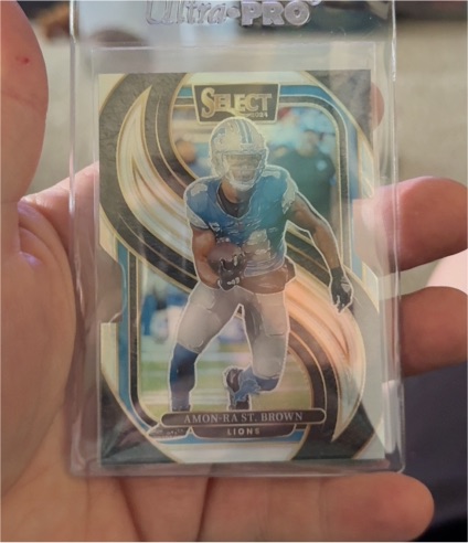 2024 Panini Select #105 Amon-Ra St. Brown — front