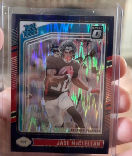 2024 Donruss Optic #243 Jase McClellan — front