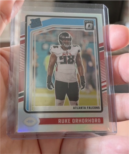 2024 Donruss Optic #287 Ruke Orhorhoro — front