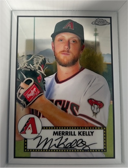 2021 Topps Chrome Platinum Anniversary #372 Merrill Kelly — front