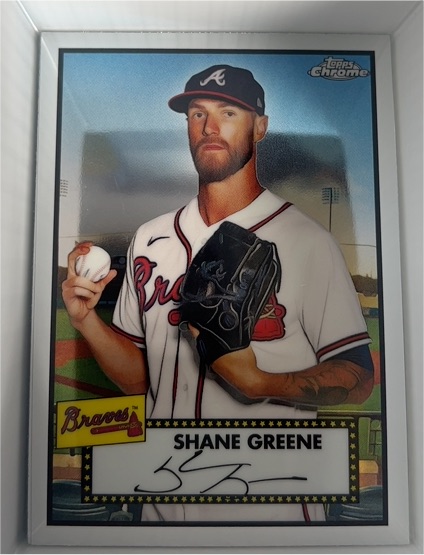 2021 Topps Chrome Platinum Anniversary #488 Shane Greene — front