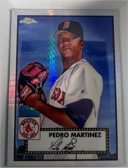 2021 Topps Chrome Platinum Anniversary #495 Pedro Martinez — front