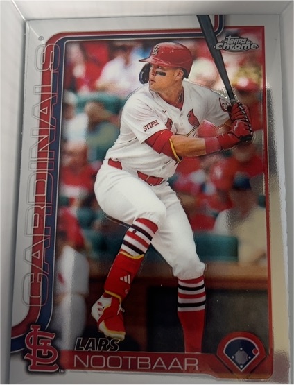 2025 Topps Chrome #203 Lars Nootbaar — front