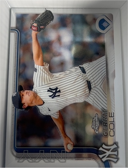 2025 Topps Chrome #110 Gerrit Cole — front
