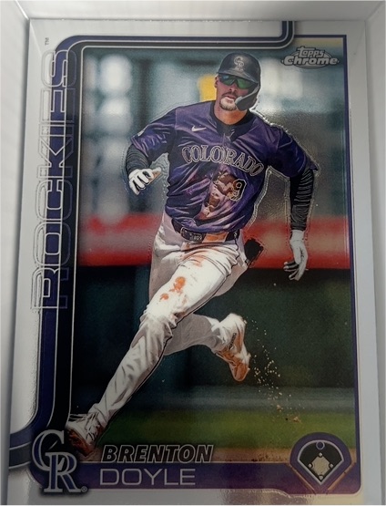 2025 Topps #44 Brenton Doyle Colorado Rockies — front