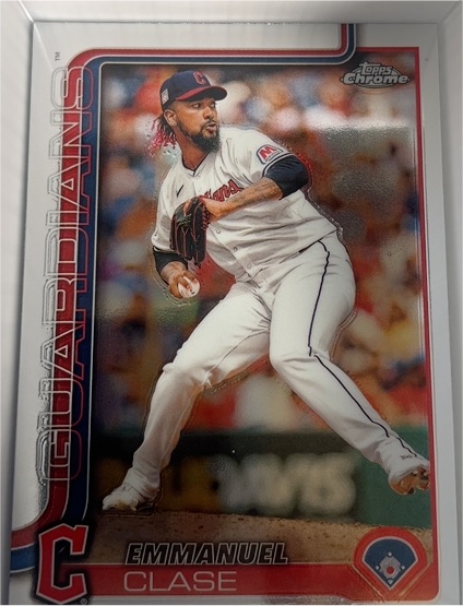 2025 Topps Chrome #135 Emmanuel Clase — front