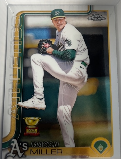 2025 Topps Chrome #142 Mason Miller — front