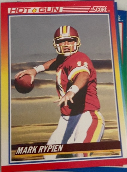 1990 Score #313 Mark Rypien — front