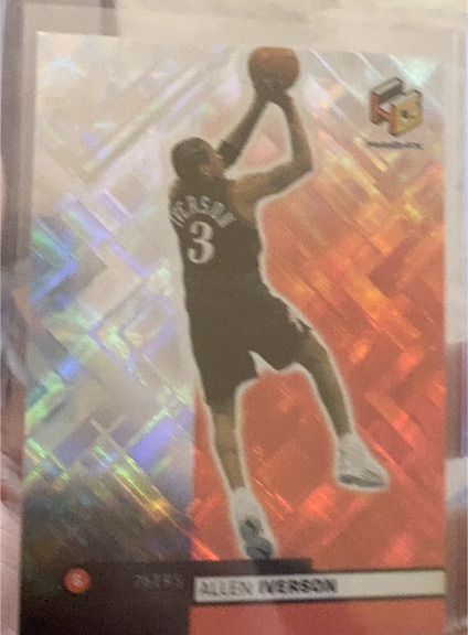 1999-00 Upper Deck HoloGrFX #41 Allen Iverson — front