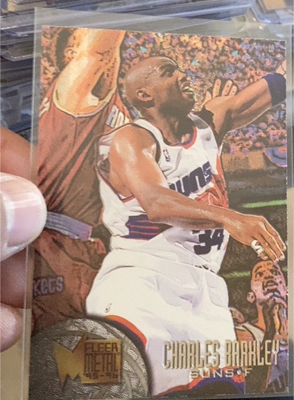 1995-96 Fleer Metal #84 Charles Barkley — front