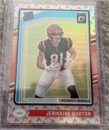 2024 Panini Donruss Optic #251 Jermaine Burton — front