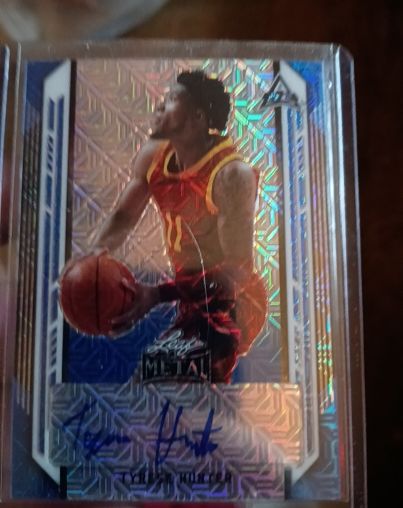 2021-22 Leaf Metal #BA-DM1 Davion Mitchell — front