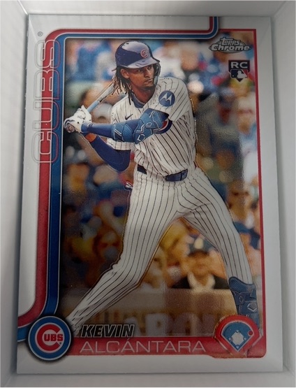 2025 Topps Chrome #173 Kevin Alcantara — front