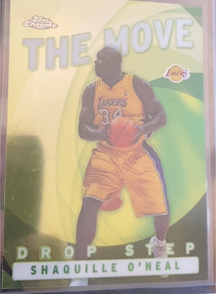 2002-03 Topps Chrome The Move #TM17 Shaquille O'Neal — front