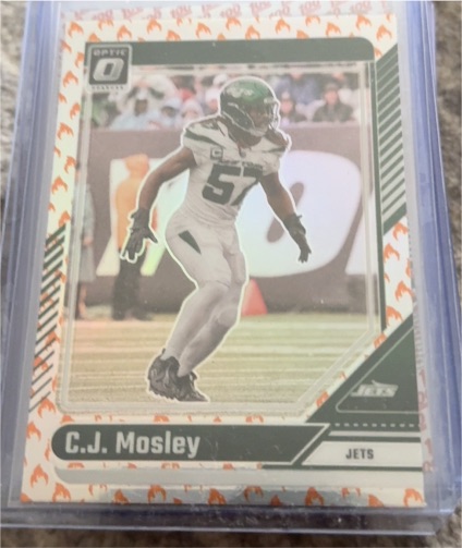 2024 Donruss Optic #157 C.J. Mosley — front