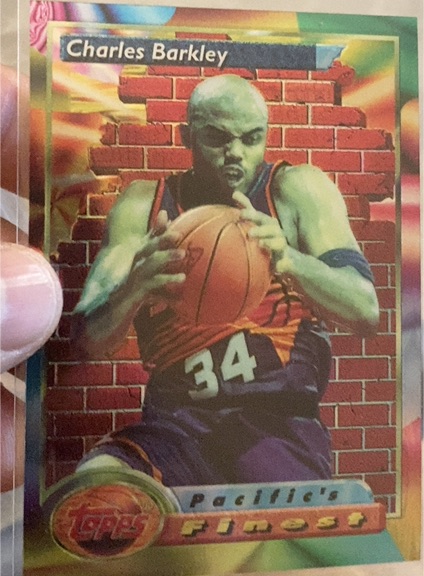 1993-94 Topps Finest #125 Charles Barkley — front