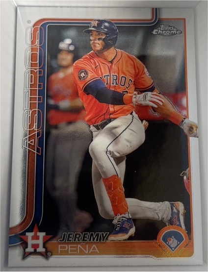 2025 Topps Chrome #239 Jeremy Pena — front
