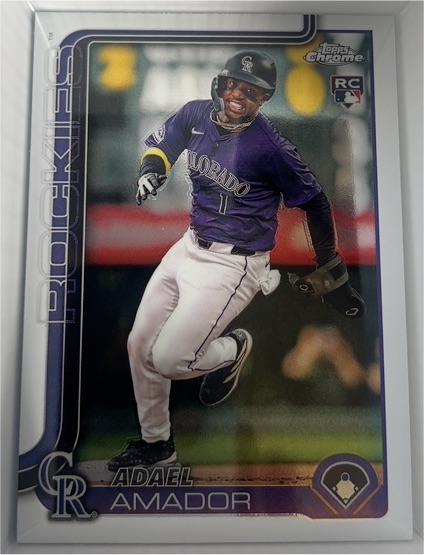 2025 Topps Chrome #RC Adael Amador — front