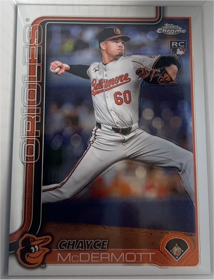2025 Topps Chrome #266 Chayce McDermott — front