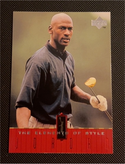1998 Upper Deck The Elements of Style #129 Michael Jordan — front