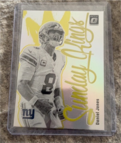 2024 Panini Donruss Optic #29 Daniel Jones Sunday Kings — front