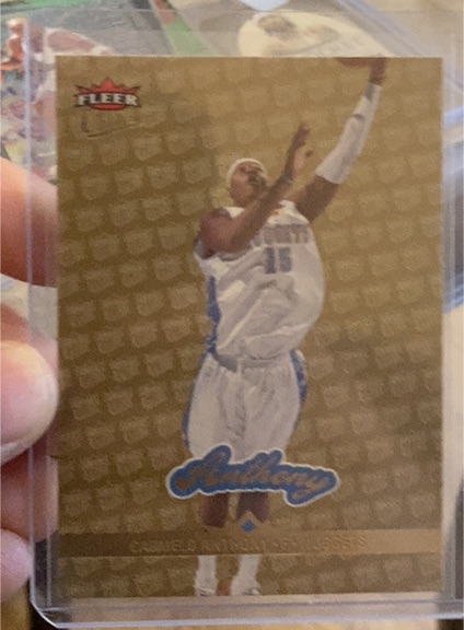 2006-07 Fleer Ultra Gold Medallion #35 Carmelo Anthony — front