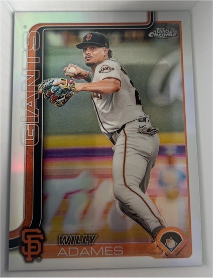 2025 Topps Chrome #282 Willy Adames — front