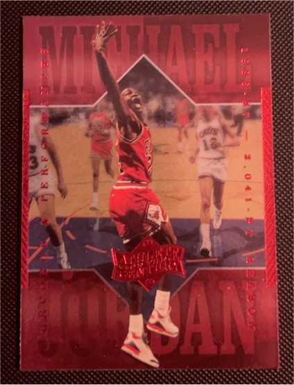 1999 Upper Deck Athlete of the Century #77 Michael Jordan — front