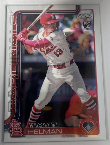 2025 Topps Chrome #104 Michael Helman — front