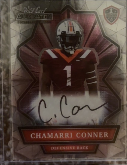 2021 Wild Card Alumination #ANBC-A Chamarri Conner — front
