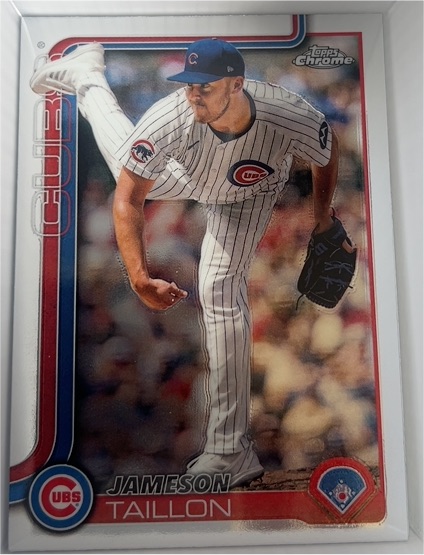 2025 Topps Chrome #33 Jameson Taillon — front
