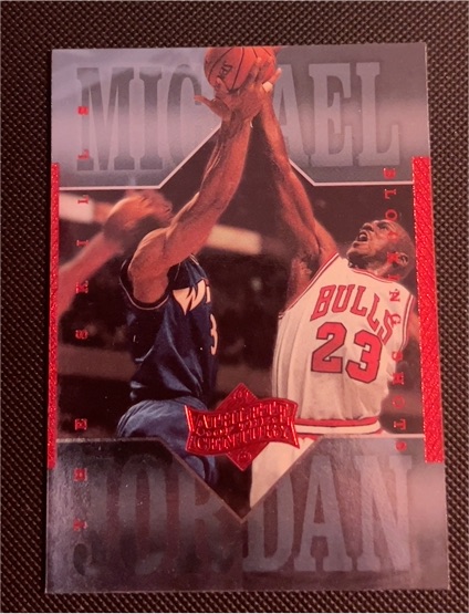 1999 Upper Deck Athlete of the Century #4 Michael Jordan — front