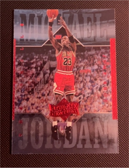 1999 Upper Deck Athlete of the Century #1 Michael Jordan — front