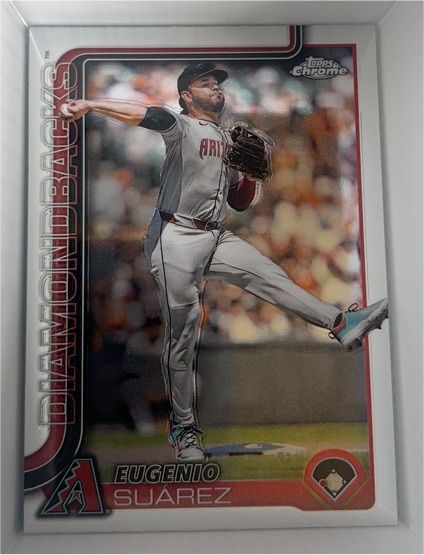 2025 Topps Series 1 #328 Eugenio Suarez — front