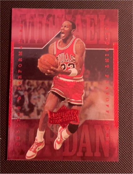 1999 Upper Deck Athlete of the Century #2 Michael Jordan — front