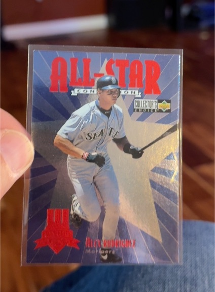 1997 Upper Deck Collector's Choice All-Star Connection #4 Alex Rodriguez — front