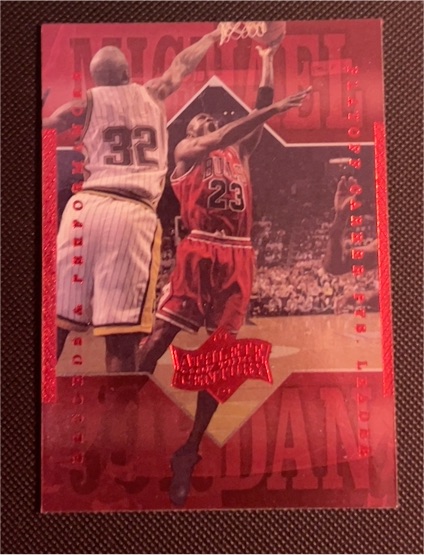1999 Upper Deck Athlete of the Century #11 Michael Jordan — front