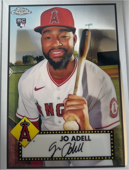 2021 Topps Chrome Platinum Anniversary #19 Jo Adell — front