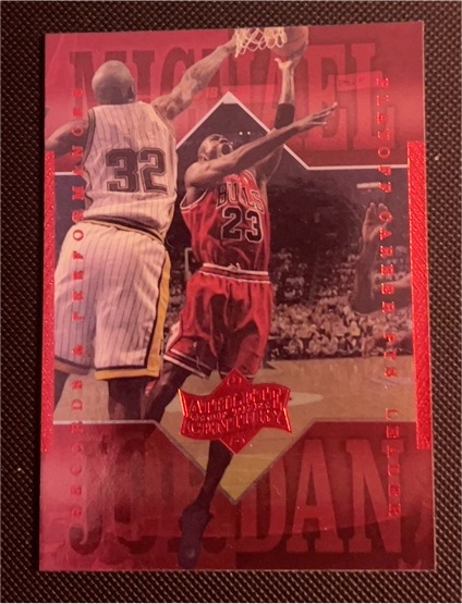 1999 Upper Deck Athlete of the Century #11 Michael Jordan — front