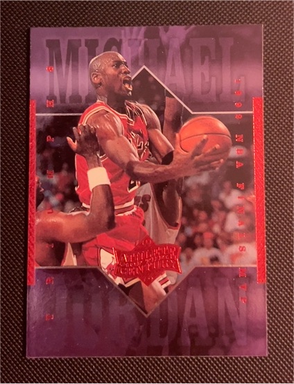 1999 Upper Deck Athlete of the Century #39 Michael Jordan — front