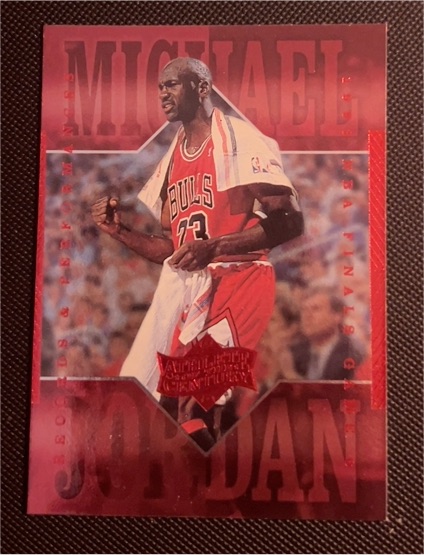 1999 Upper Deck Athlete of the Century #50 Michael Jordan — front