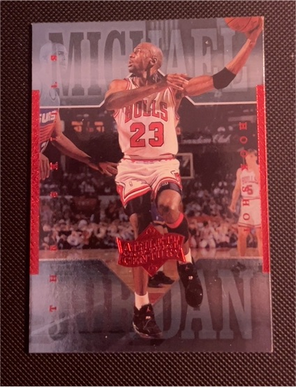 1999 Upper Deck Athlete of the Century #40 Michael Jordan — front