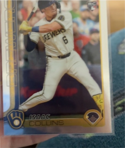 2025 Topps Chrome #92 Isaac Collins — front