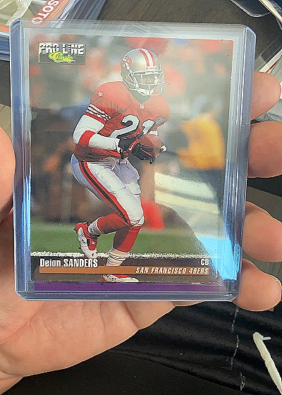 1991 Pro Line Classics #21 Deion Sanders — front