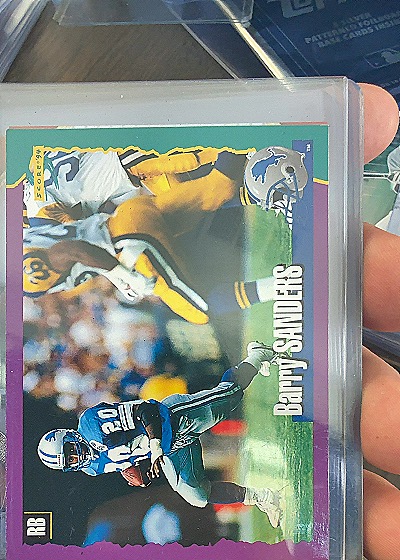 1994 Score #1 Barry Sanders — front